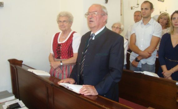 Franz Amon feierte seinen 80. Geburtstag