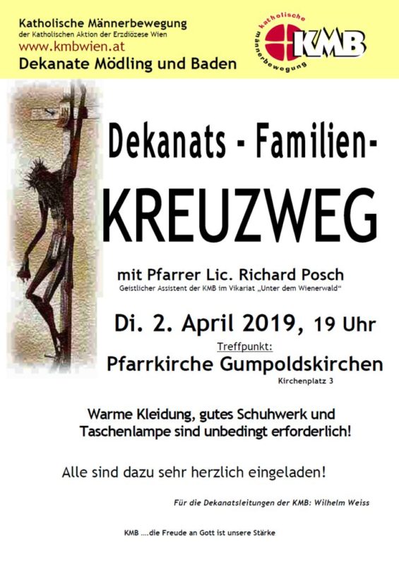 Dekanats – Familien- KREUZWEG