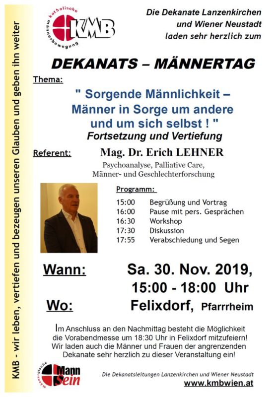 Dekanats Männertag 2019