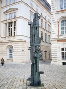 Figl-Denkmal auf dem Wiener Minoritenplatz