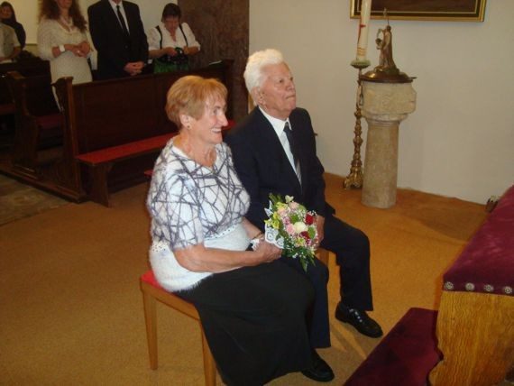 K M B Mitglied Oskar Titze und seine Gattin