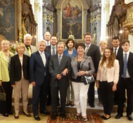 Goldene Hochzeit des Sängerehepaares Alfred und Elisabeth Halbwidl