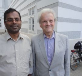 KMB gratuliert Kaplan Sahaya zum Doktor