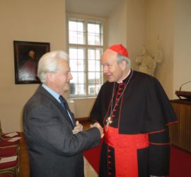 KMB überbringt Weihnachtswünsche an Kardinal Schönborn