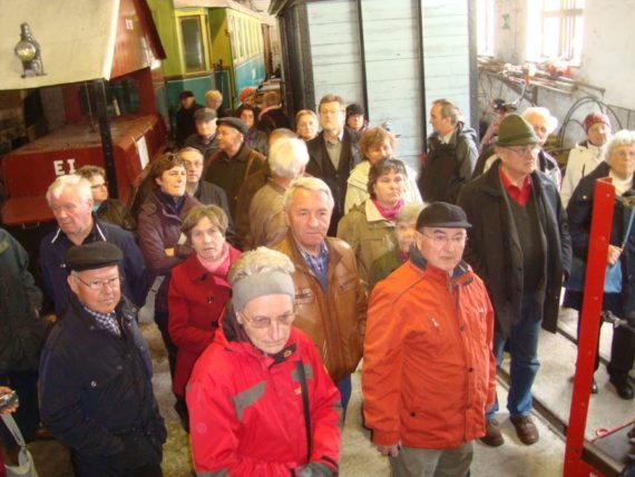 Eindrucksvoll war die Fahrt mit der Höllenbahn