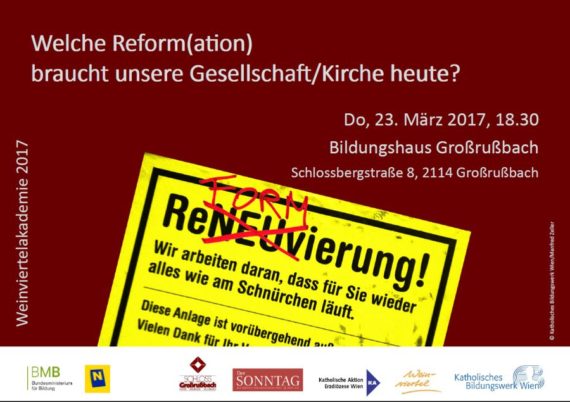 Die Einladung zur Weinviertelakademie 2017