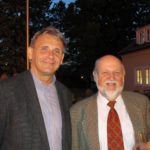 Pfarrer Mag. Edward Keska mit seinem treuen Mesner Ernst Eder