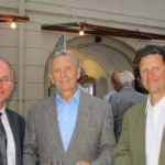 Bei der Agape im Propsteihof