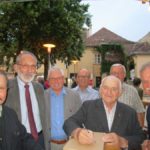 Bei der Agape im Propsteihof