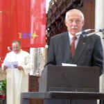 Vikariatsobmann Richard Wagner bei der Begrüßung