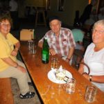 Agape bis in den späten Abend