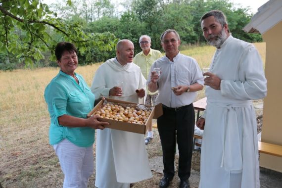 Die Gäste aus Südmähren brachten leckere „Golatschi“ mit