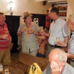 Gemütliches Beisammensein in der Burgtraverne