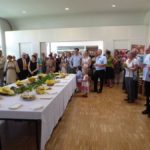 Nach dieser letzten Würdigung gab es noch anregende Gespräche bei sehr guter Laune