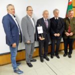 Die Vikariatsleitung v.l.: Otmar Fuhrmann, Ing. Jakob Raffel, Johann Schachenhuber, EKan. Msgr. Willibald Steiner und Georg Hofmeister.