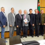 Die Vikariatsleitung mit Dr. Gerhard Schröckenfuchs und Norbert Horvath (4. u. 5. von links)