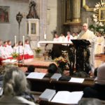 Bischofsvikar KR P. Petrus Hübner, OCist, bei seiner Predigt