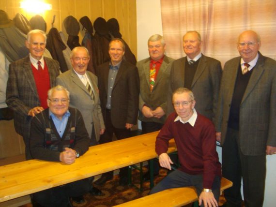 Für beste Musik sorgte der Männerchor unter Leitung von Franz Amon