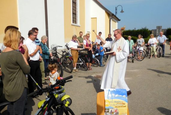 „Wir RADLn in die Kirche“ in der Pfarre Großmeiseldorf