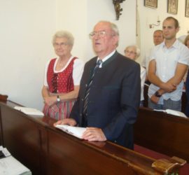 Franz Amon feierte seinen 80. Geburtstag