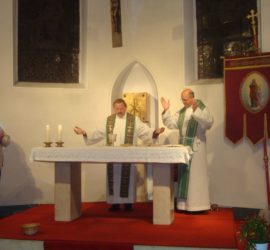 ...unserem Männerseelsorger Pater Mag. Stephan Schnitzer und dem Diakon Alfred Ofner als Gast