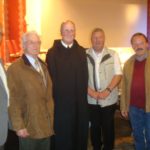 Dekanatsvorsitzender Jakob Raffel, Johann Kührer, Pater Mag. Stephan Schnitzer, Diakon Alfred Ofner, Stadtpfarrer Hollabrunn Mag. Franz Pfeifer