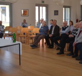 Beim Vortrag von P. Meinrad