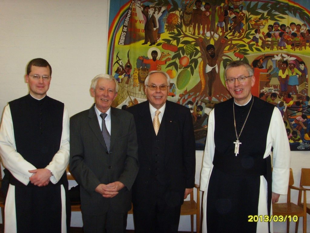 Der letzte Einkehrtag im Bildungshaus St. Gabriel mit Abt Maximilian Heim