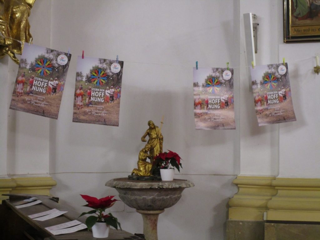 Einen „Stern der Hoffnung“ zu schenken, ist nicht zu übersehen!