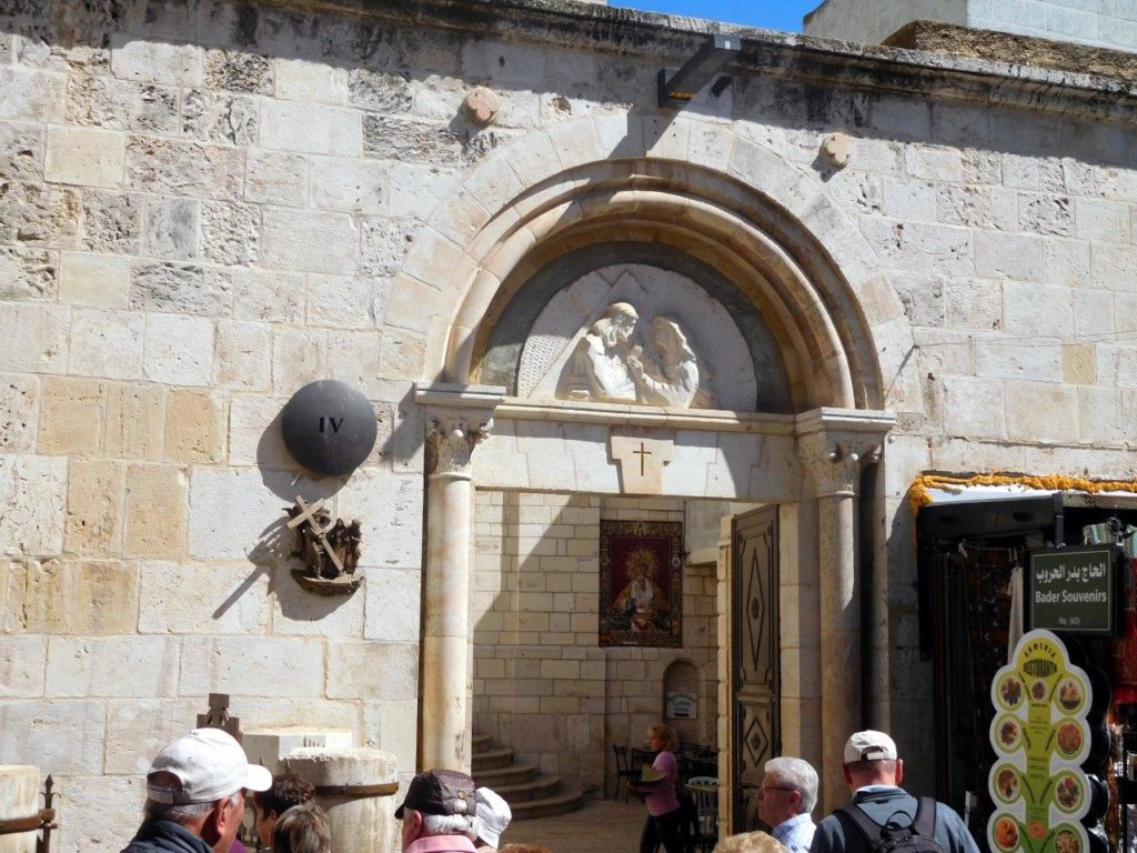 Kreuzwegstationen zur Grabeskirche