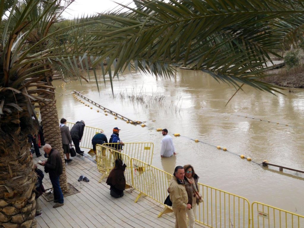 Jordanstelle Taufe Jesus