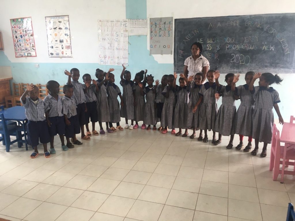 Die Kinder der „Kindergarten-Klasse“ im Schuljahr 2019