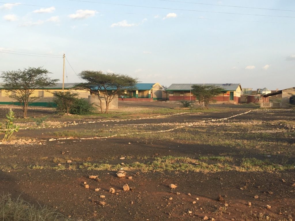 Das karge Land von Maikona in Marsabit County