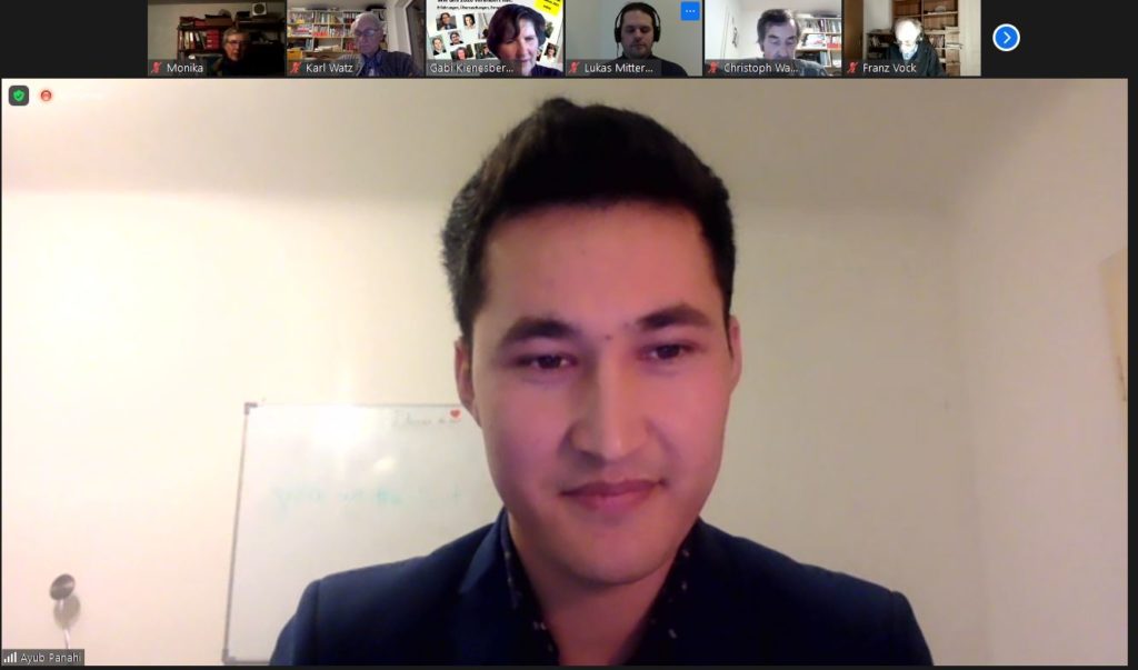 Industrieviertel-Akademie 2021 online: Ayub Panahi