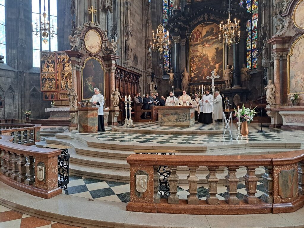 Halleluja und Ruf vor dem Evangelium mit Kantor Ferdinand von Plettenberg