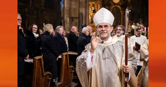 Glück- und Segenswünsche für Erzbischof Josef Grünwidl