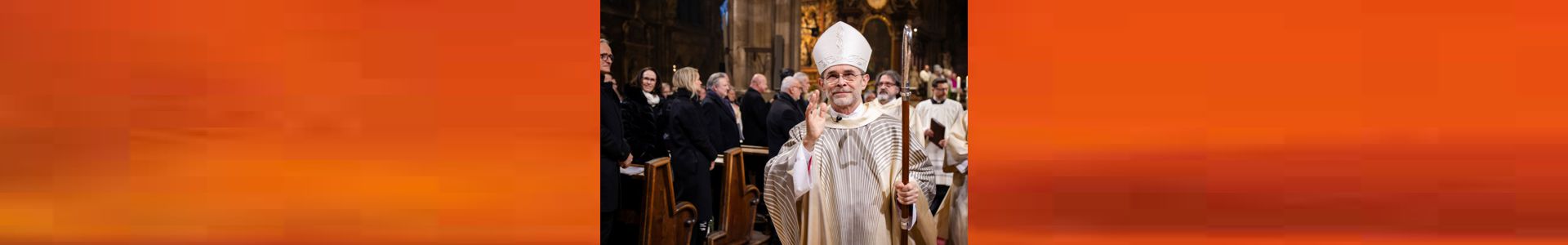Glück- und Segenswünsche für Erzbischof Josef Grünwidl