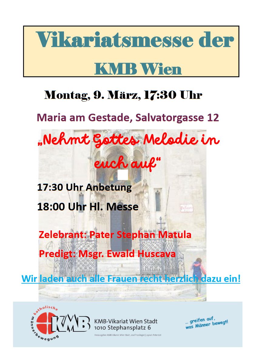 Vikariatsmesse Wien 2026