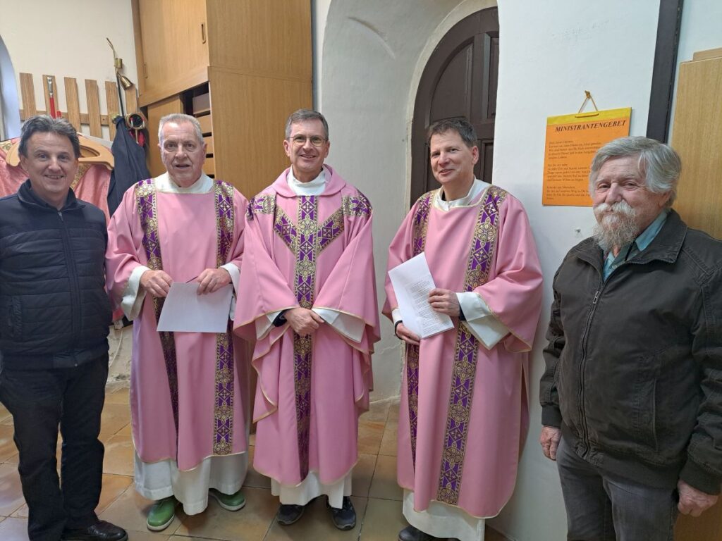 Männer-Einkehrtag in Lanzenkirchen, Vikariat Süd