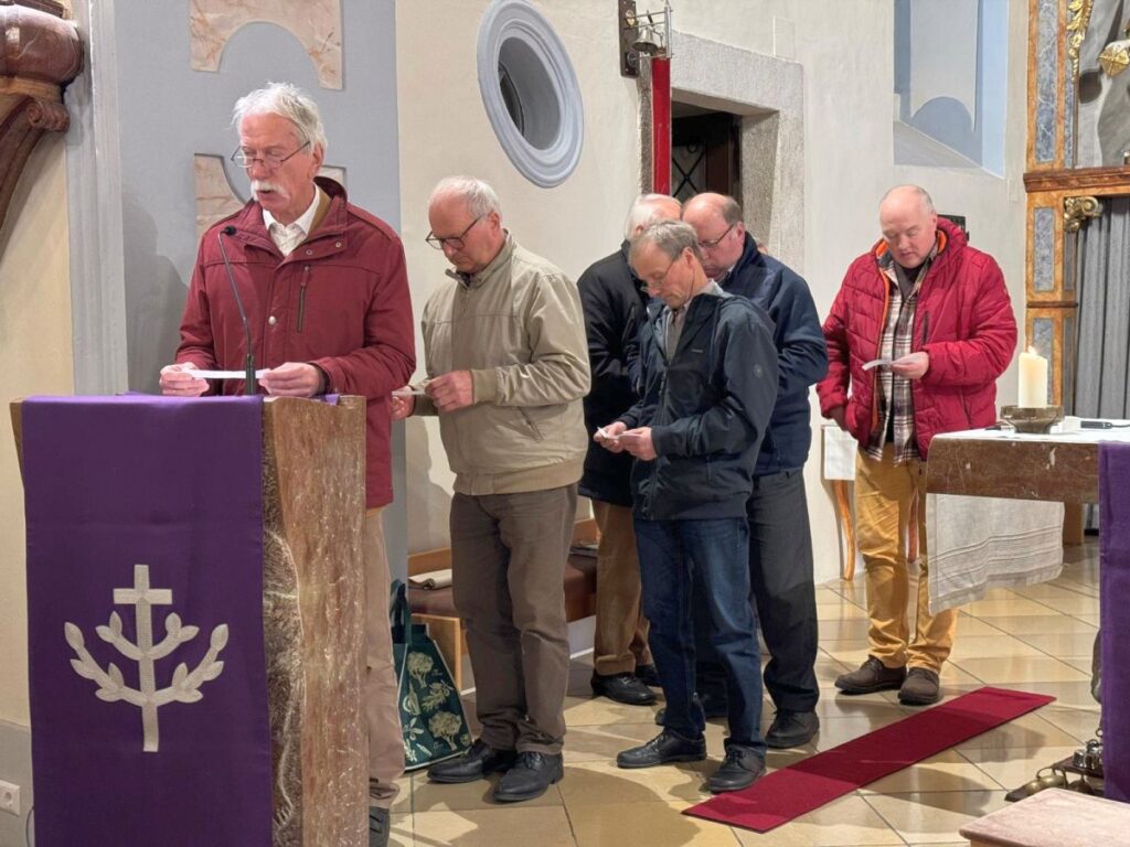 Männer-Einkehrtag in Lanzenkirchen, Vikariat Süd