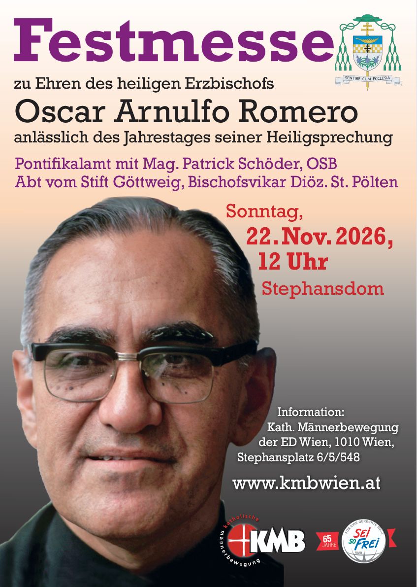 Romero Festmesse in Wien
